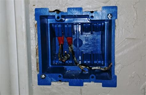 convert single electrical box to double|1 gang electrical box conversion.